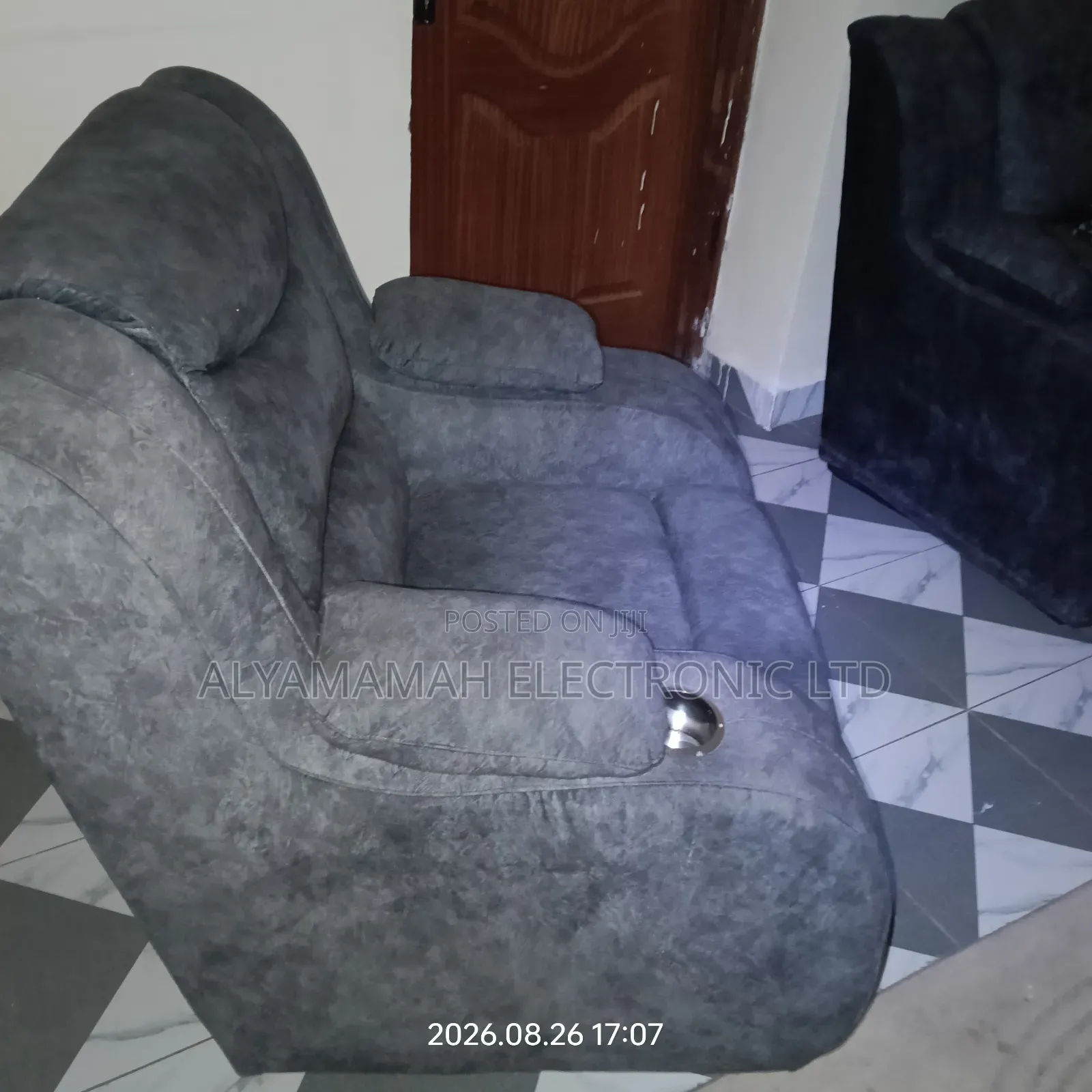5 Modern Seater 2 Single Seats and 1 Three Seater Gray in Colour
