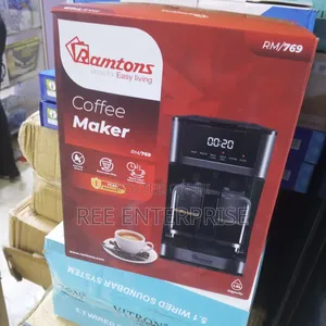 Rm/769 Ramtons Coffee Maker 1.8l Capacity 900watts
