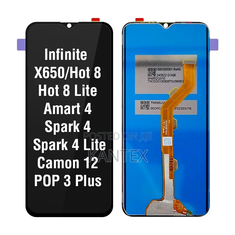 Generic Screen Replacement for Infinix Hot 8 X650