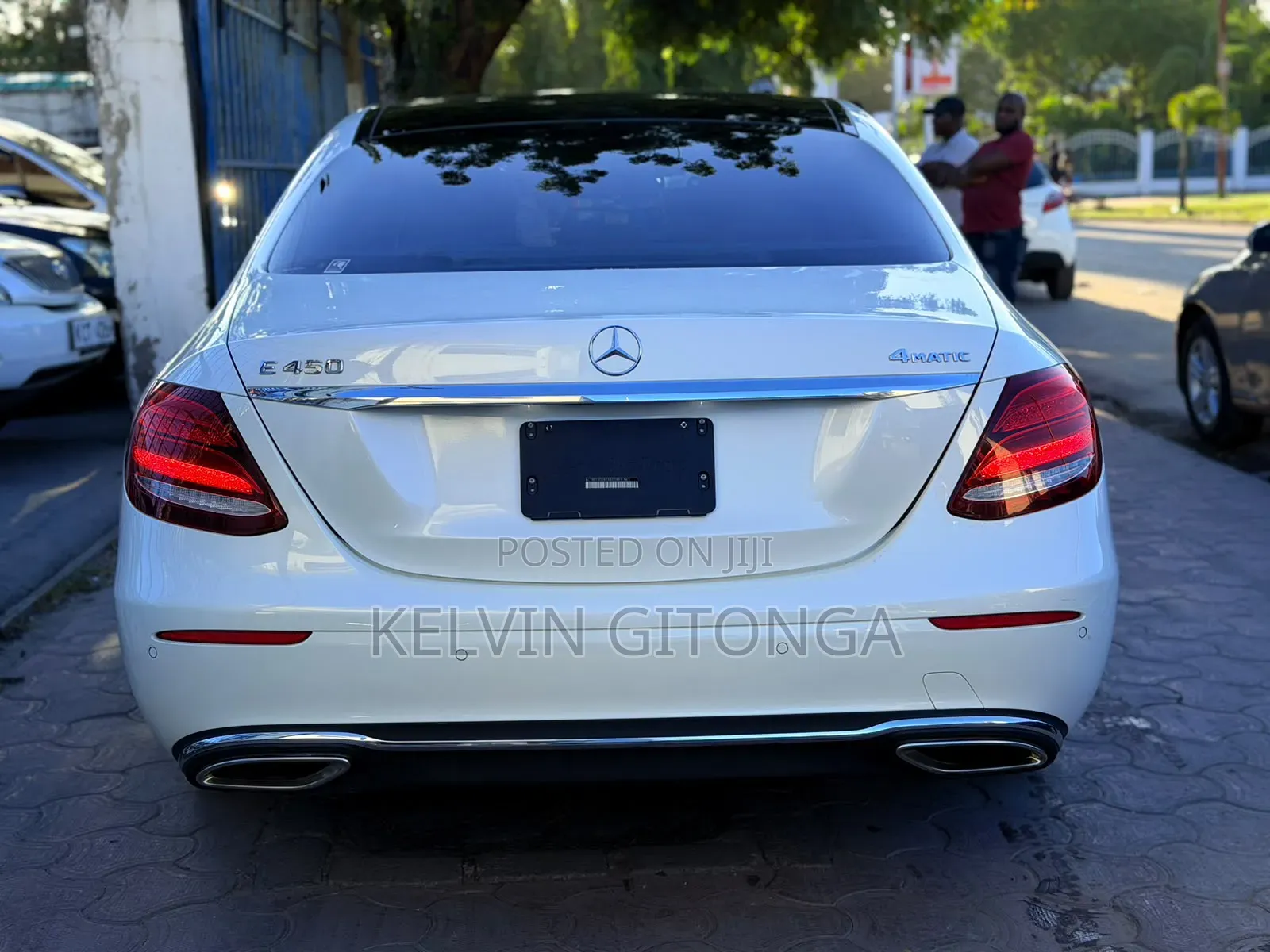 Mercedes-Benz E450 2020 White