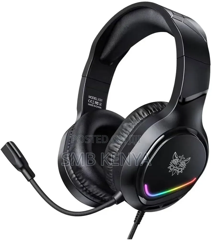 Onikuma X31 Wired Headphones With RGB