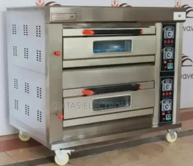 2-Deck 4-Tray Gas/Electric Baking Oven