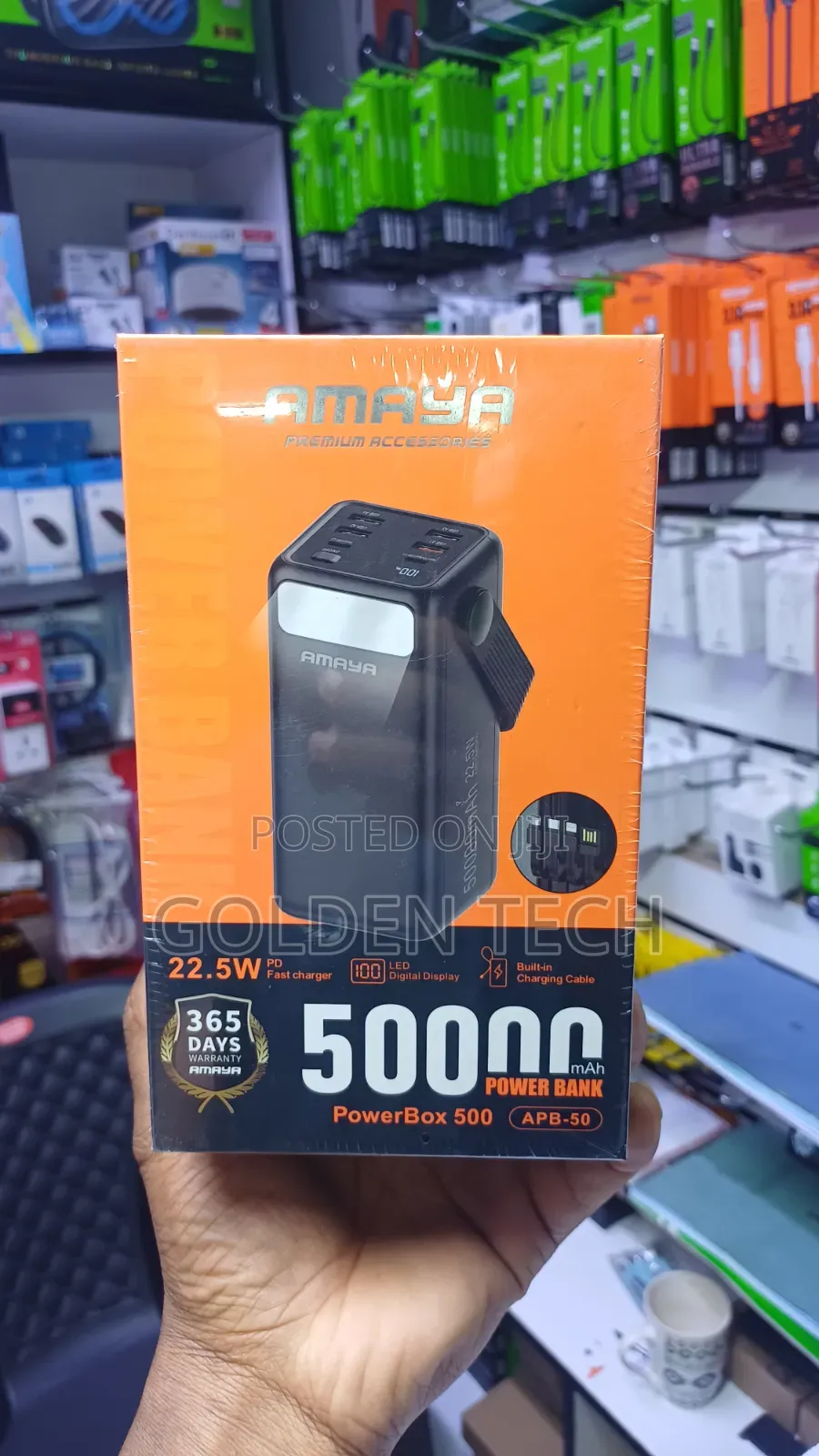 Amaya Powerbox 500 22.5w 50000mah