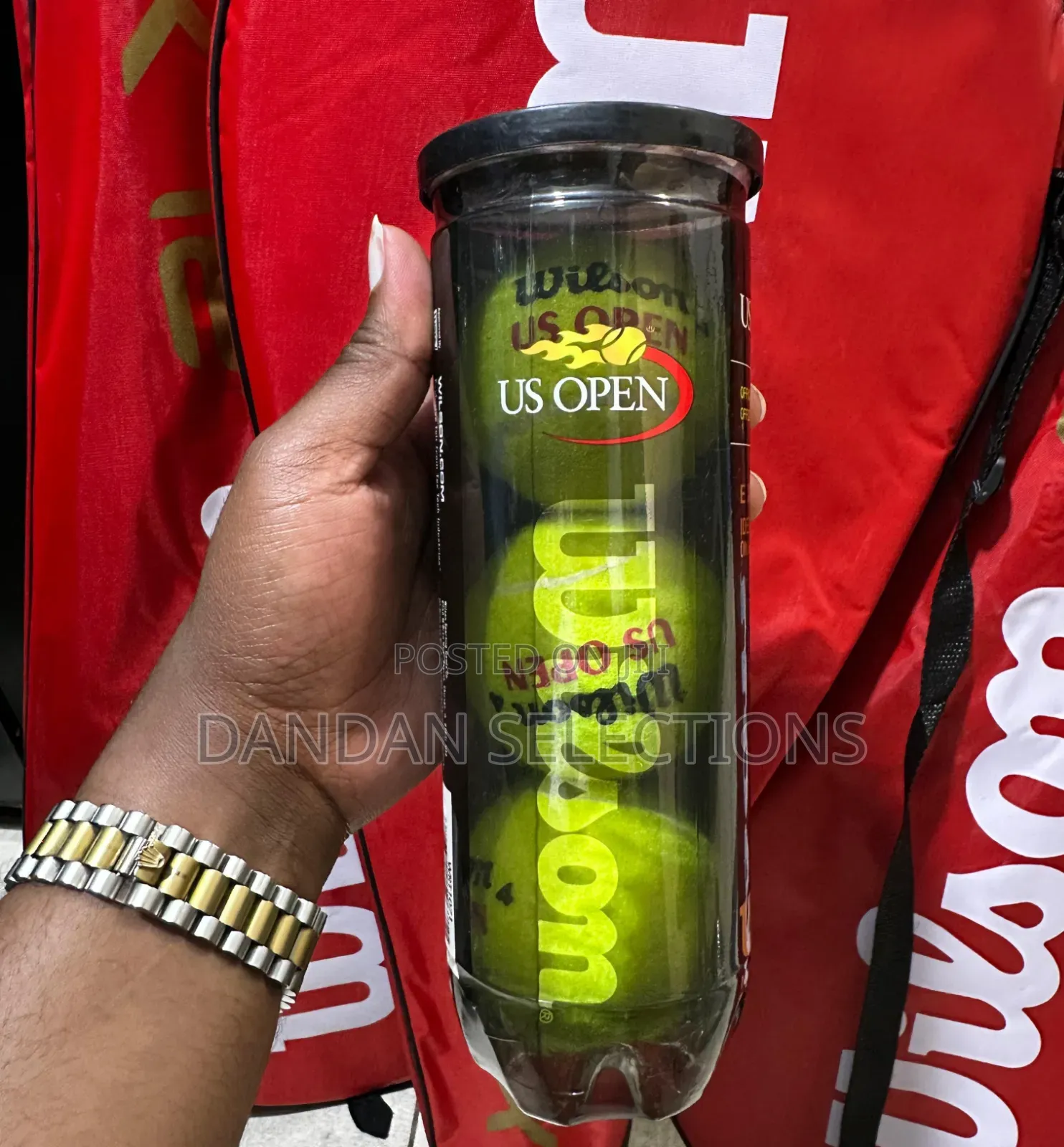 Wilson Us Open Extra Duty Tennis Balls 3-in-1