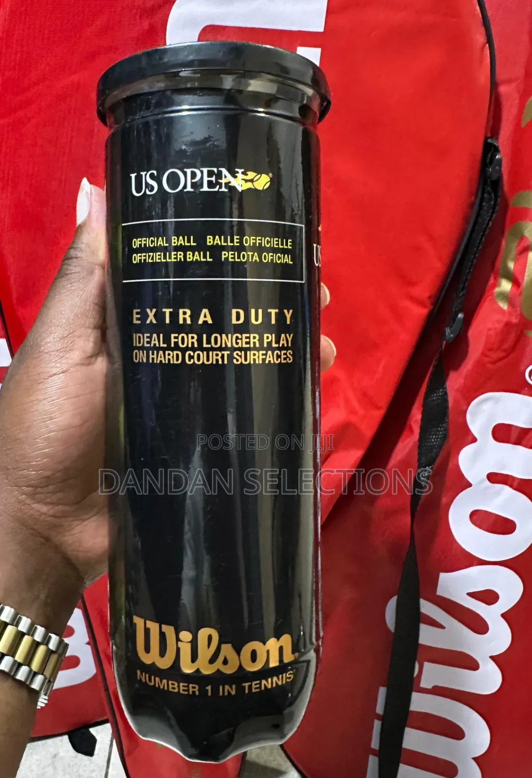 Wilson Us Open Extra Duty Tennis Balls 3-in-1