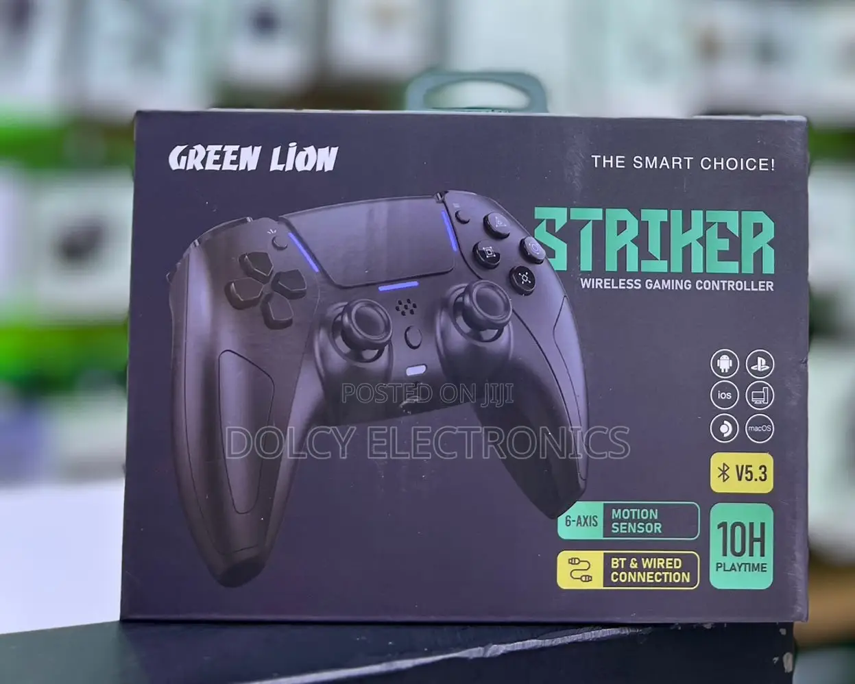 Green Lion Striker Wireless Gaming Controller