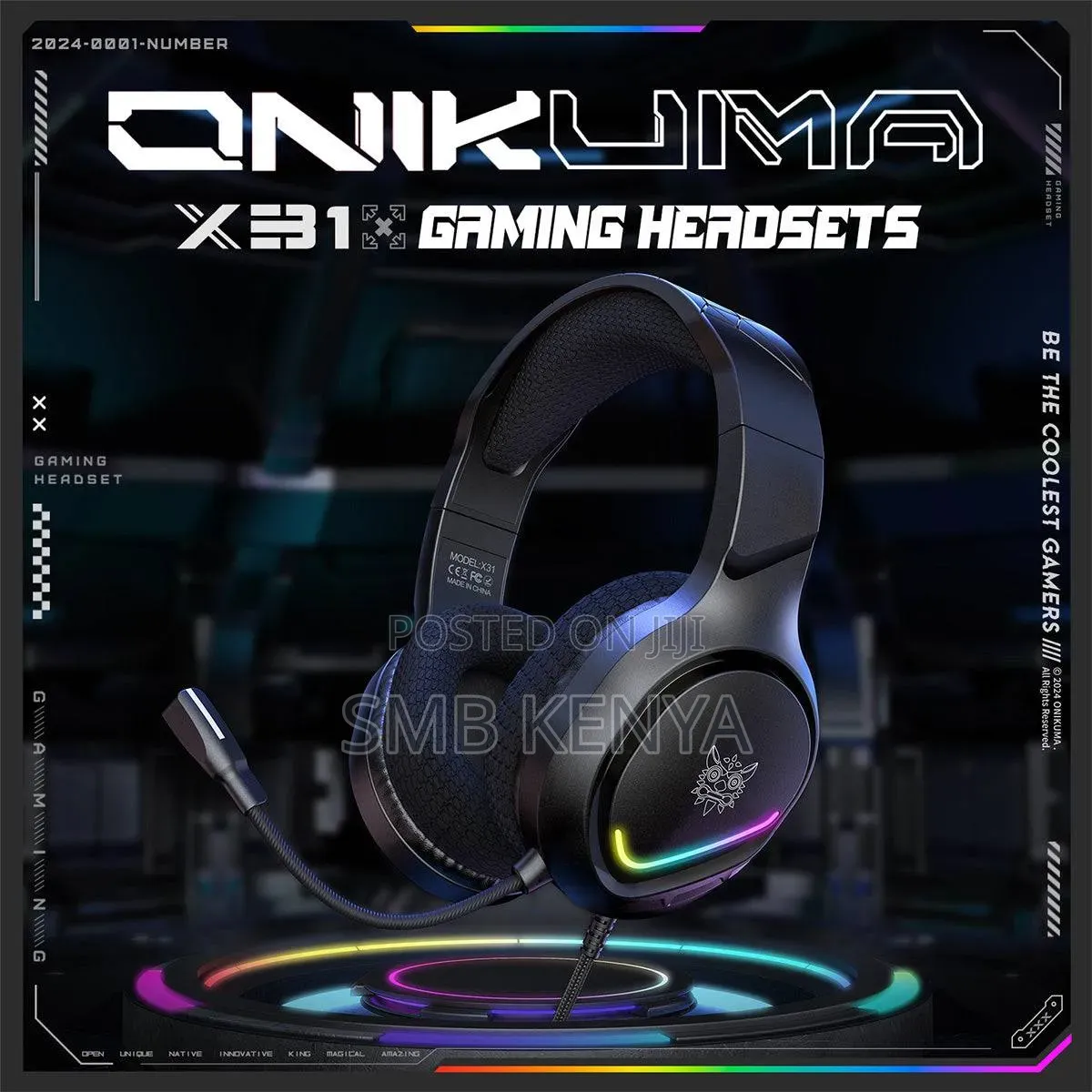 Professional Wired Gaming Headset With Microphone