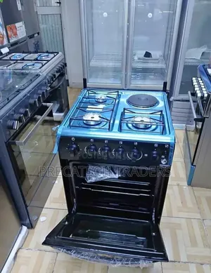 Euroken 50x55 3+1 Gas Cooker With Oven – Compact & Stylish