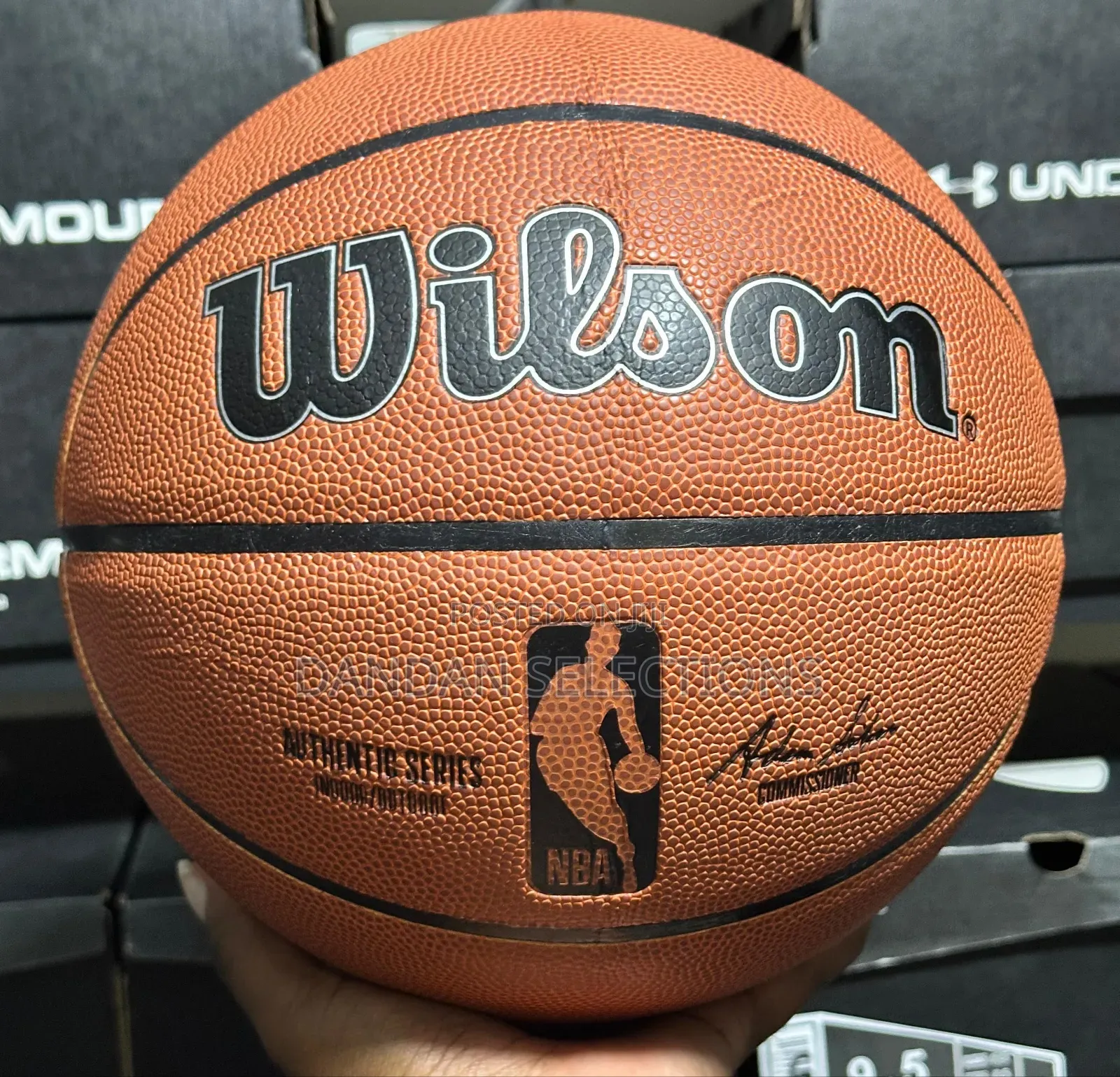 Wilson Authentic Series Nba Basketball
