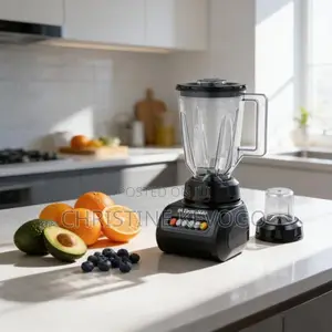 Em Blender 2 in 1 Grinding Machine With Durable Motor 1.5L, Black