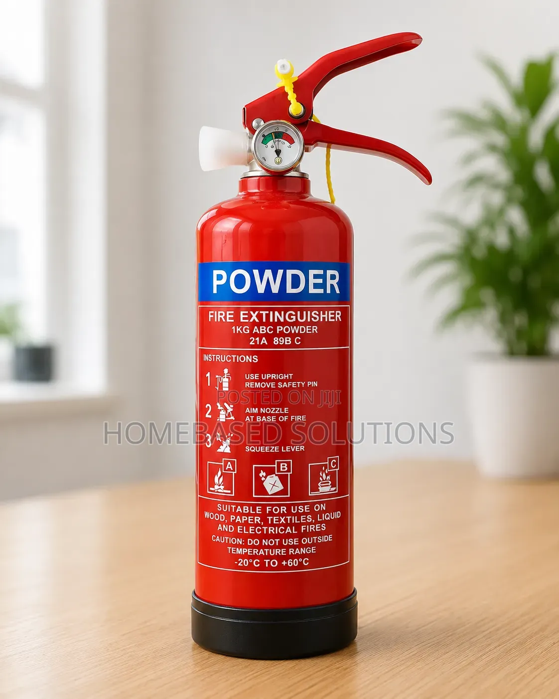 1kg Dry Powder ABC Fire Extinguisher