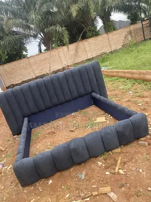5x6 Grey Ribbed Channel Bubble Bed + Free Delivery