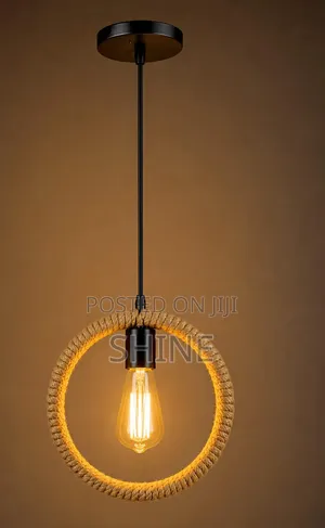 Hemp Rope Hanging  Lights
