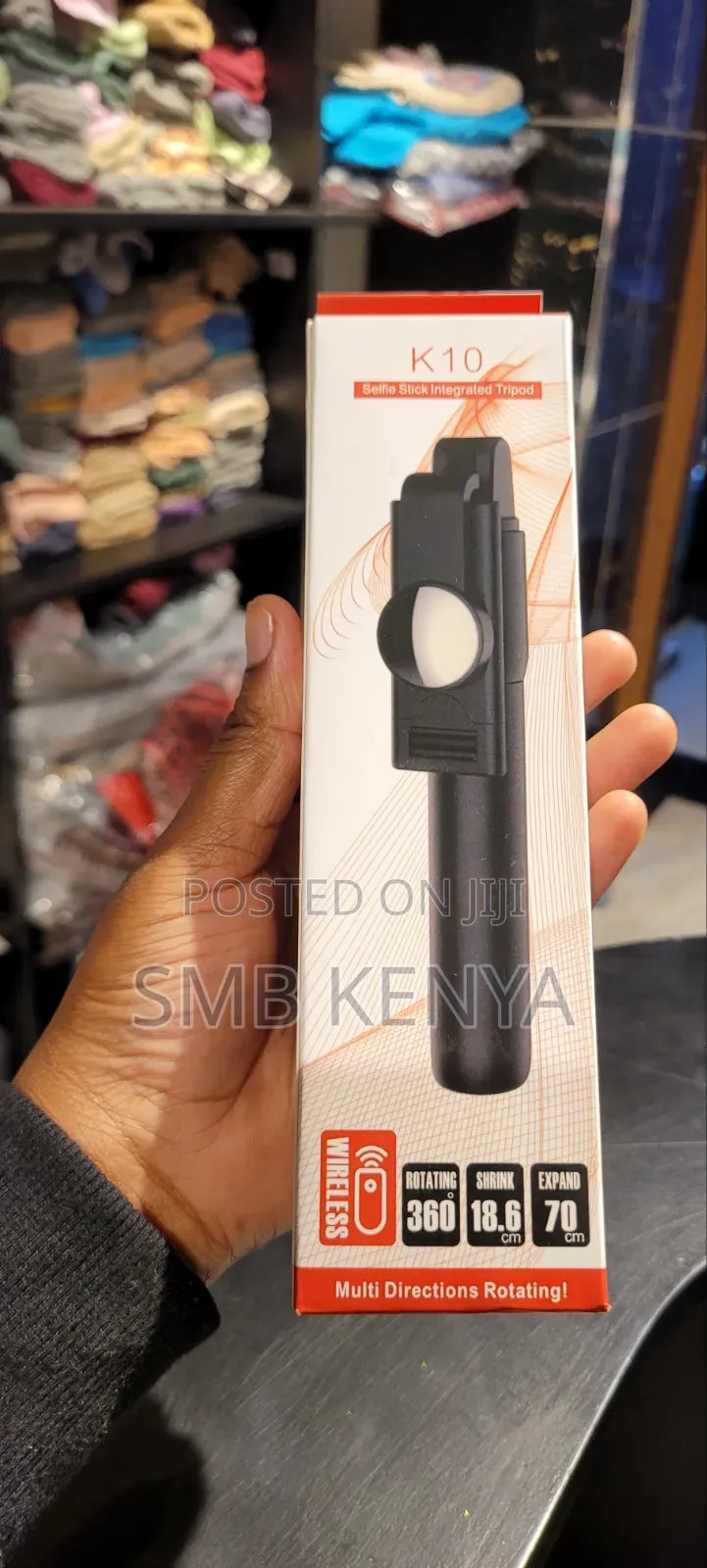 K10 Selfie Stick Integrated Tripod-K10