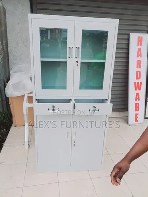 ADJUSTABLE SHELVES CABINET=front Glass Cabinet