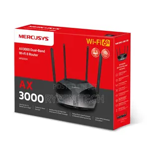 MERCUSYS AX3000 Wireless Dual-Band Wi-Fi 6 Router - TL-MR80X