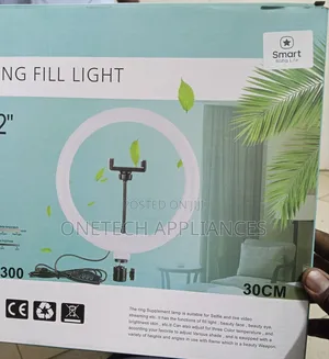 LED Ring Light With Tripod & Phone Holder – For Live Streaming