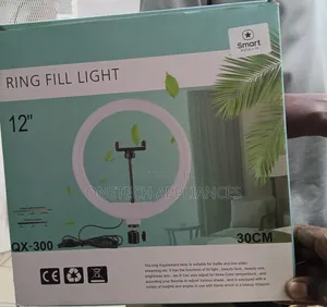 LED Ring Light With Tripod & Phone Holder – For Live Streaming