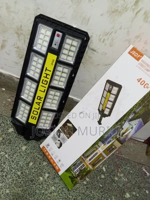 400W LED Solar Street Lamp – High Brightness