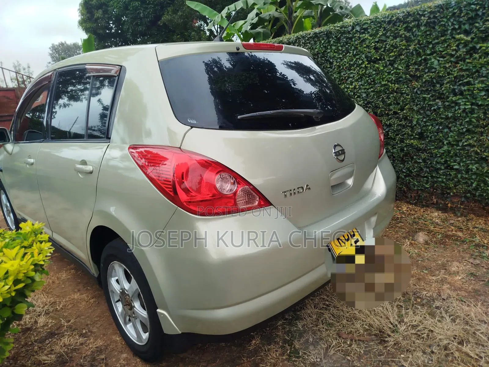 Nissan Tiida 2008 Gold