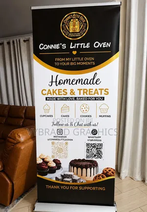 85 Cm by 200 Cm Broad Base Banner