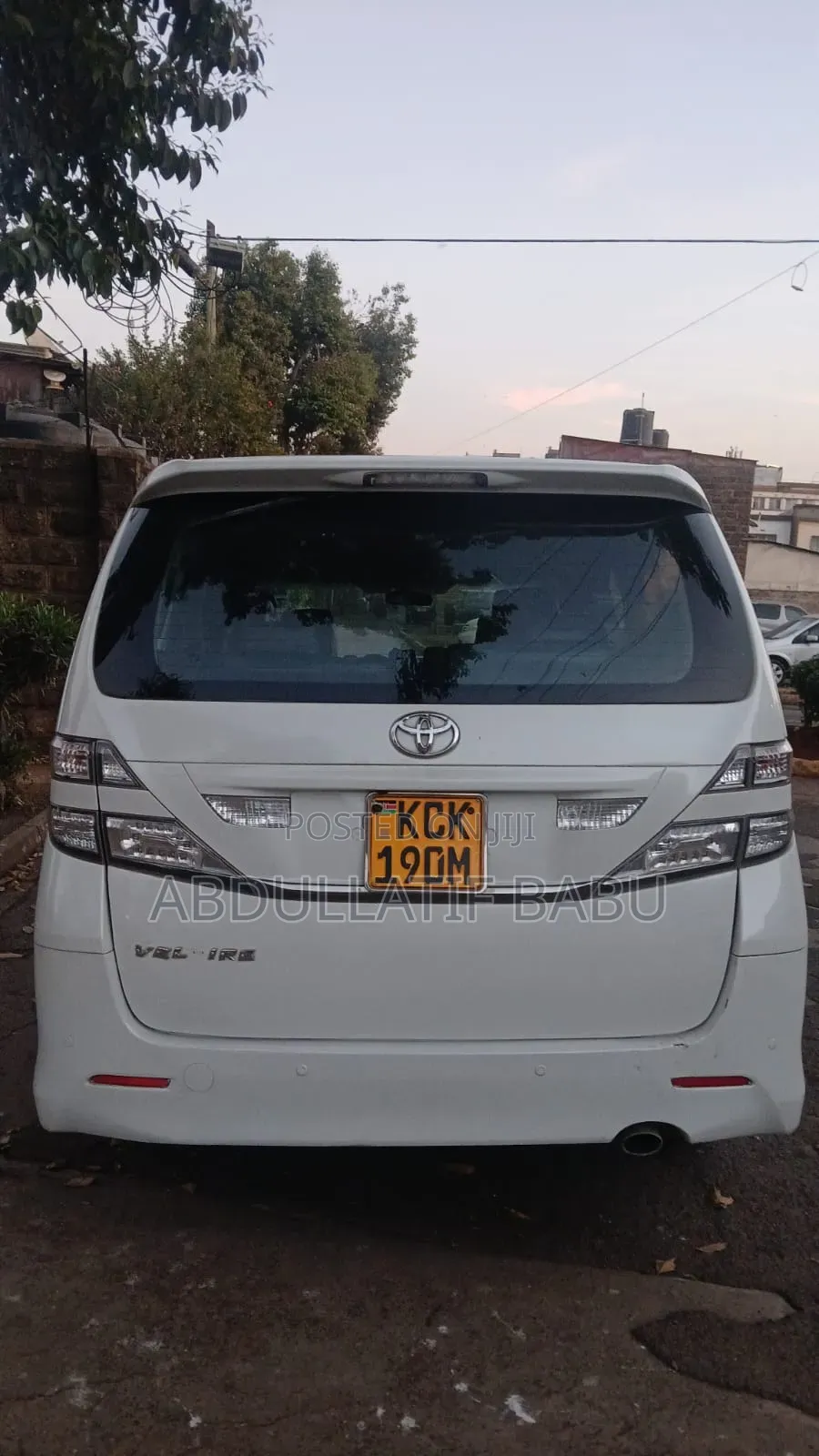 Toyota Alphard 2009 White
