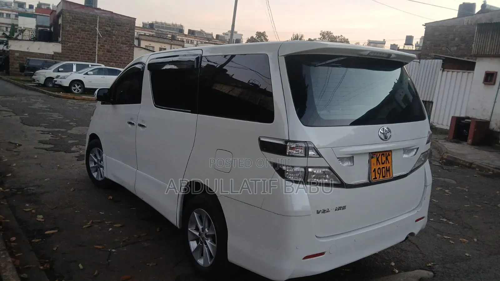 Toyota Alphard 2009 White