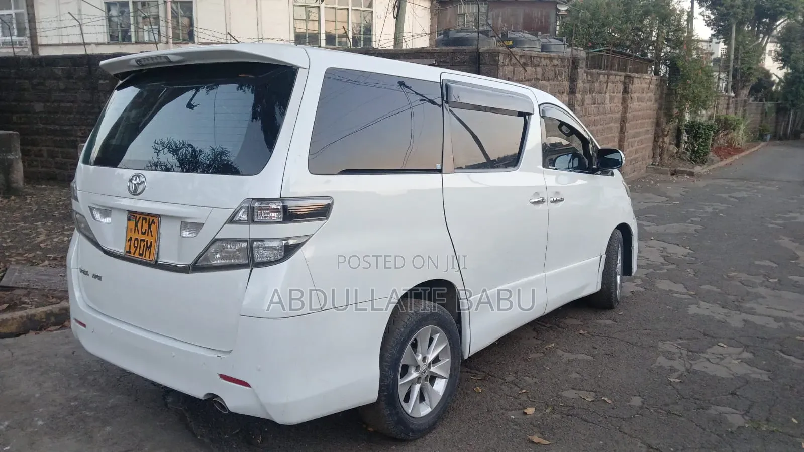 Toyota Alphard 2009 White