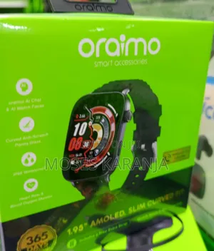 Oraimo OSW-814S Nova 2 Air Curved AMOLED Smartwatch