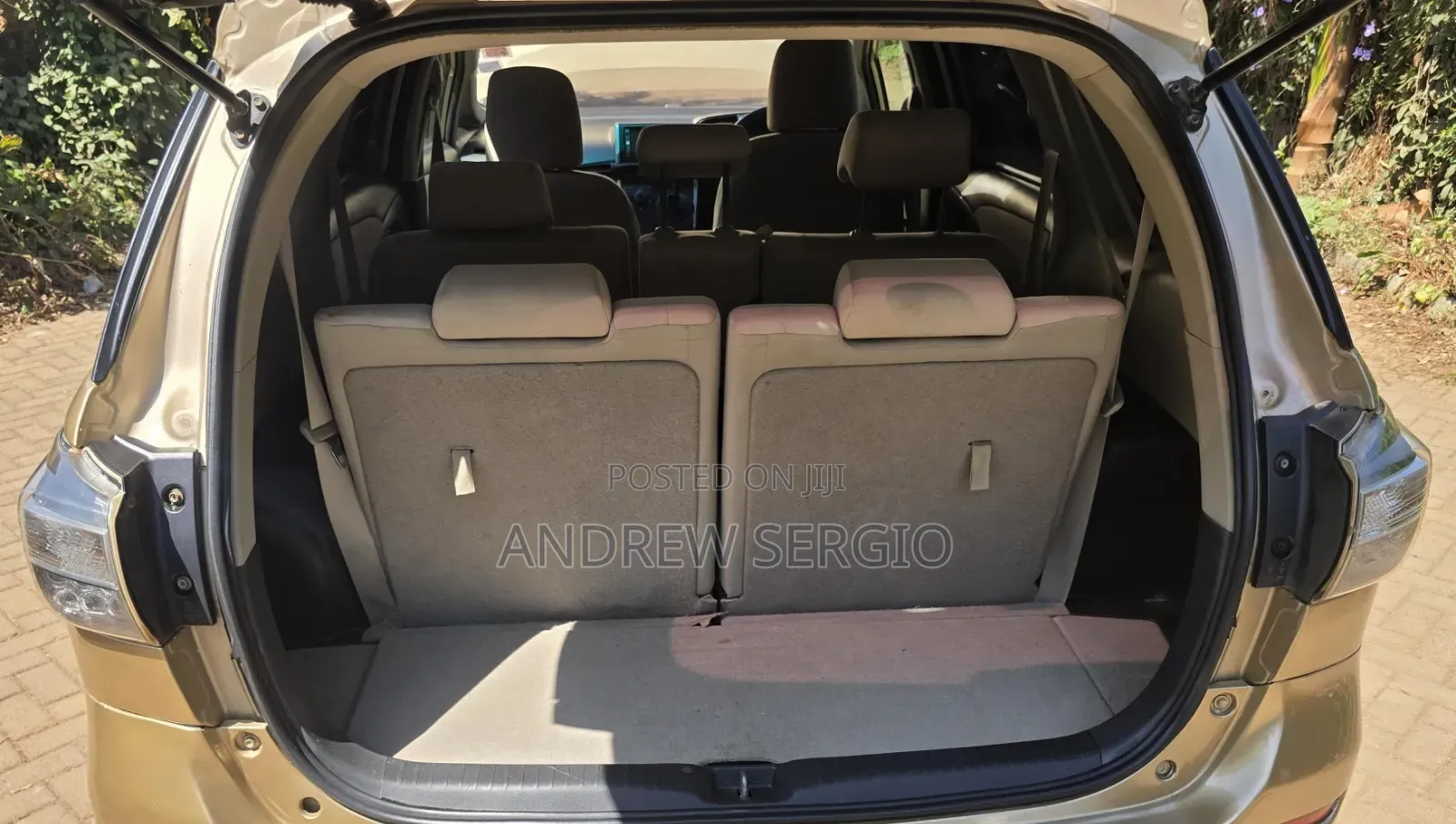 Toyota Wish 2012 Brown