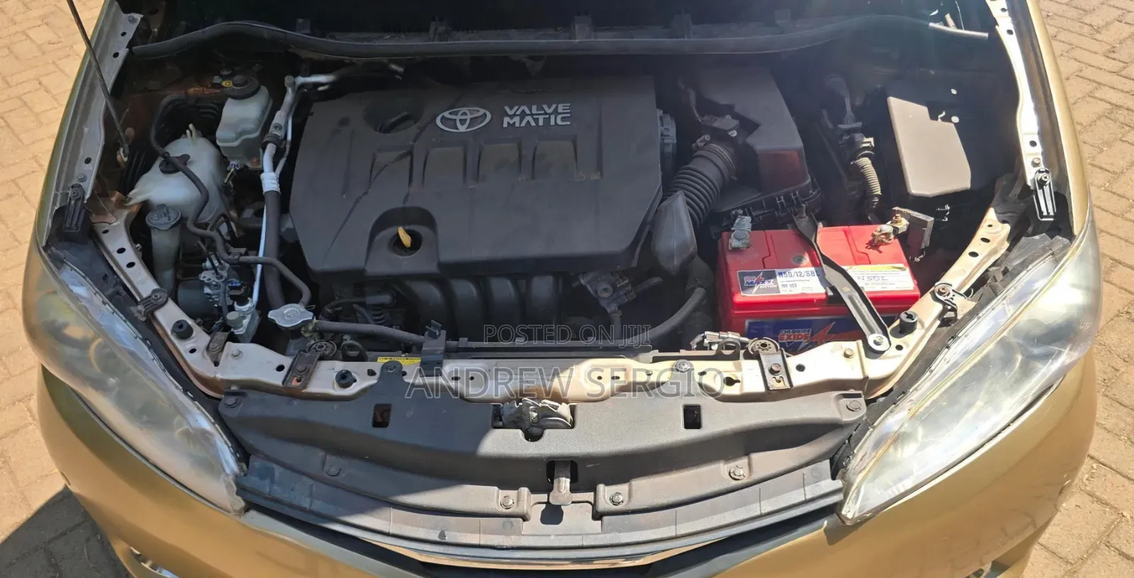 Toyota Wish 2012 Brown