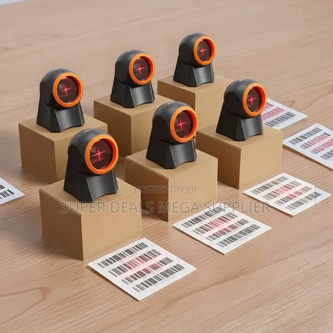 Budget Prices 1D 2D Desktop Table Mount Barcode Scanner Readers