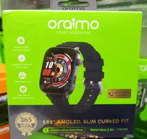 Oraimo Nova 2 Air OSW-814S Slim Curved Display Smartwatch