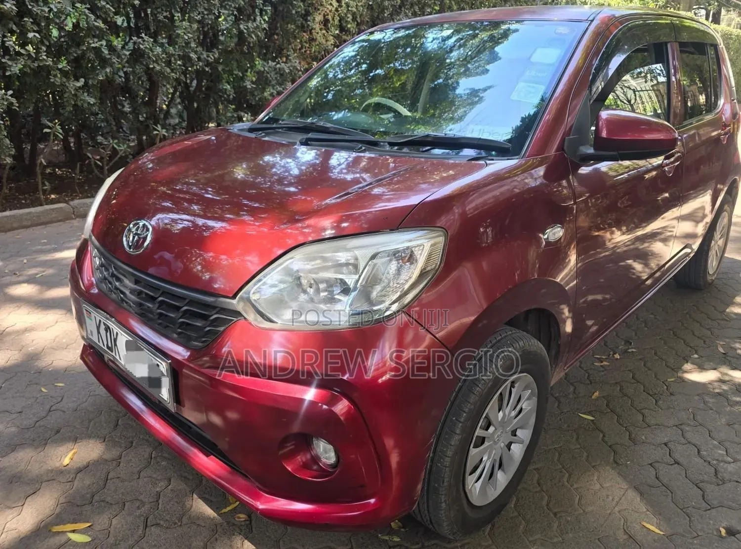 Toyota Passo 1.0 FWD 2016 Burgundy