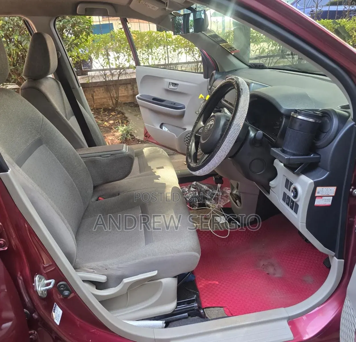 Toyota Passo 1.0 FWD 2016 Burgundy