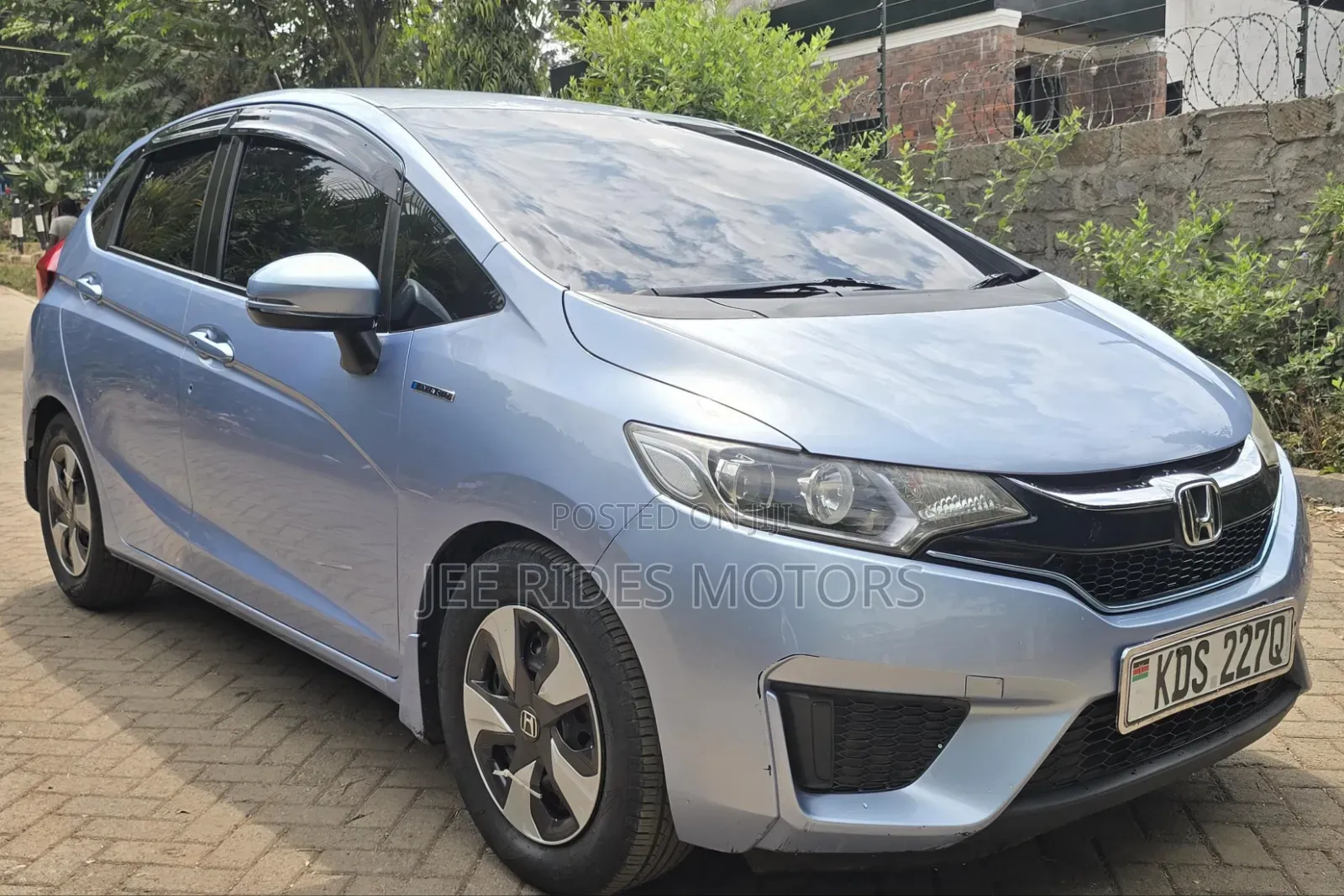 Honda Fit 2017 Blue
