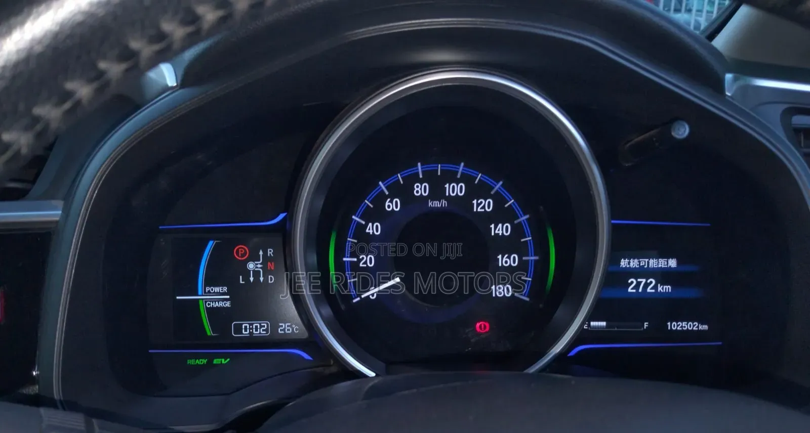 Honda Fit 2017 Blue