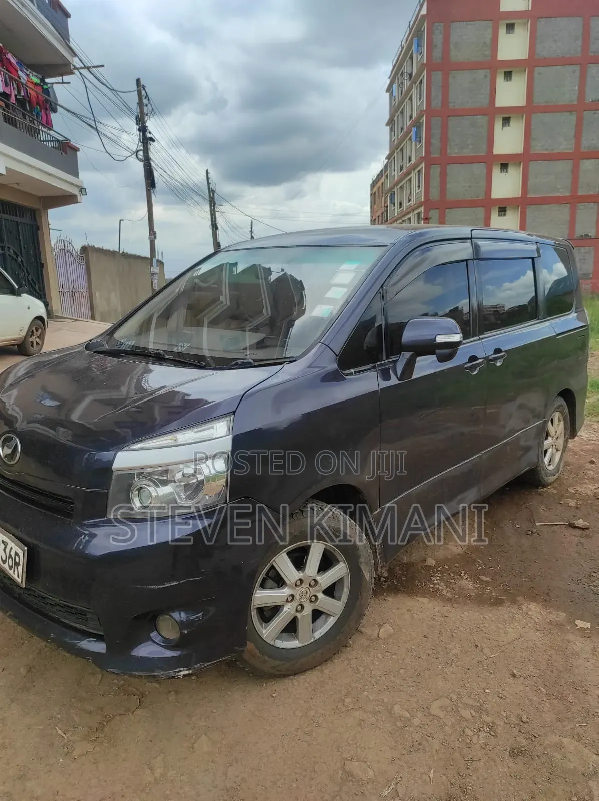 Toyota Voxy 2008 Purple