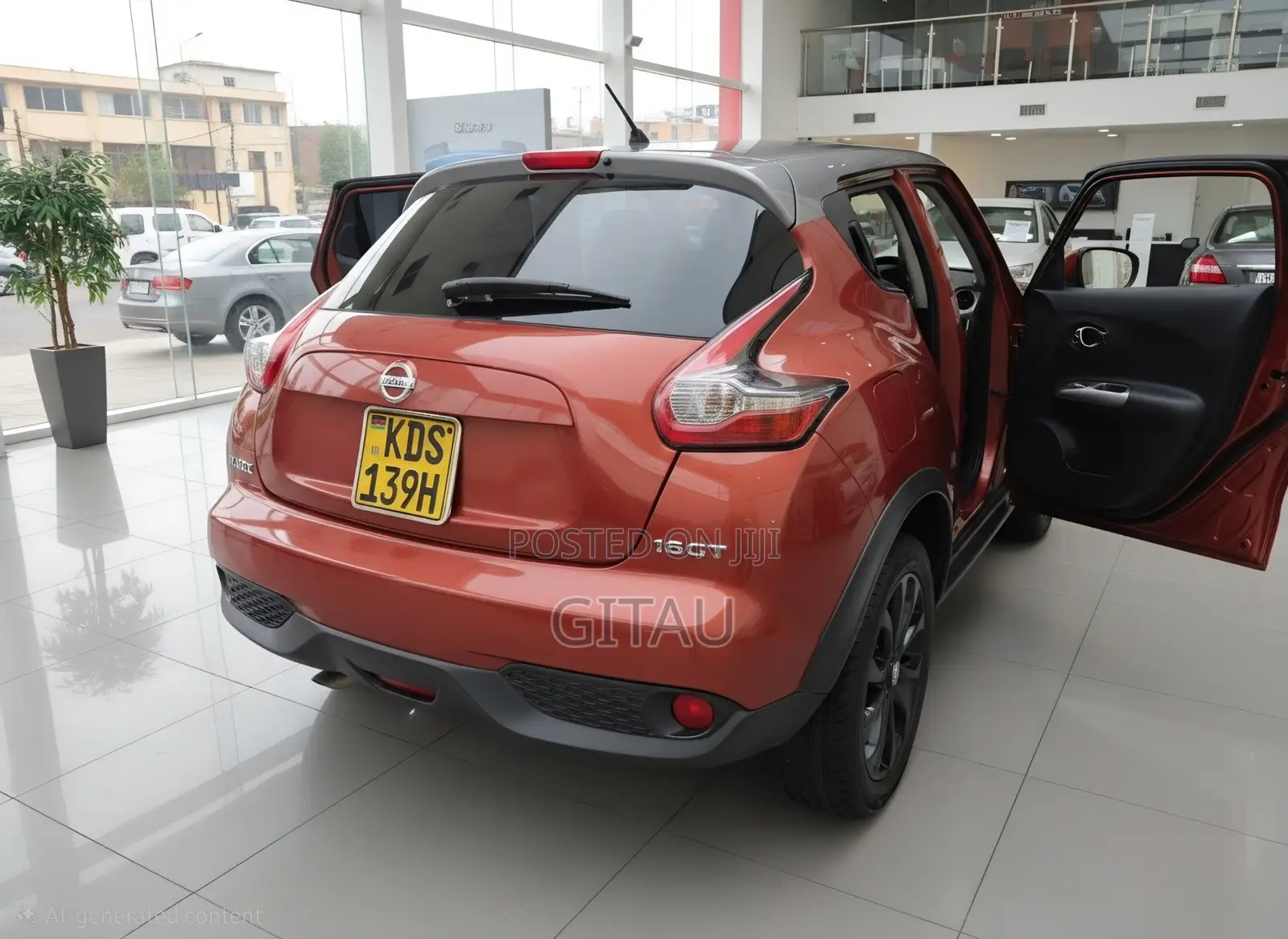 Nissan Juke 2017 Orange