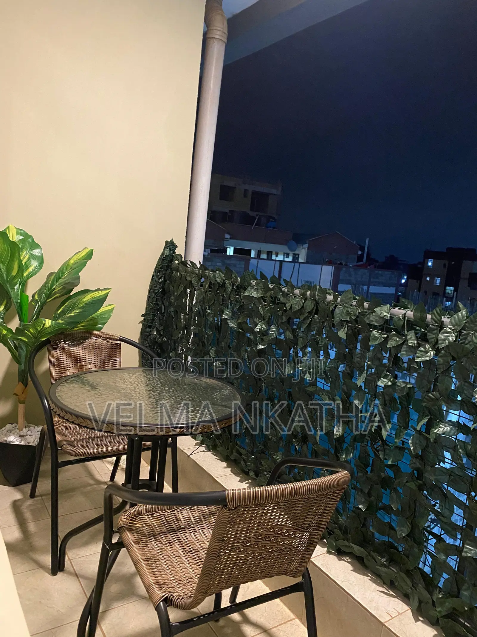 Furnished Studio Apartment in Ruaka for rent