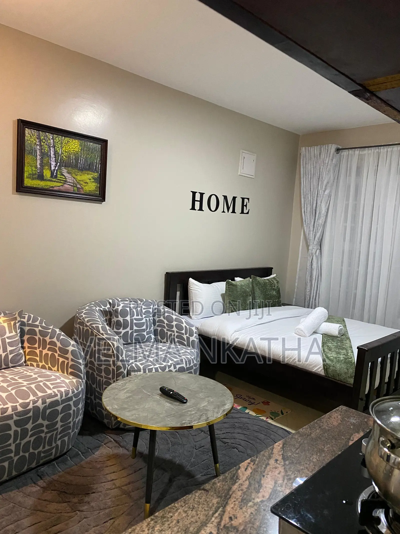 Furnished Studio Apartment in Ruaka for rent