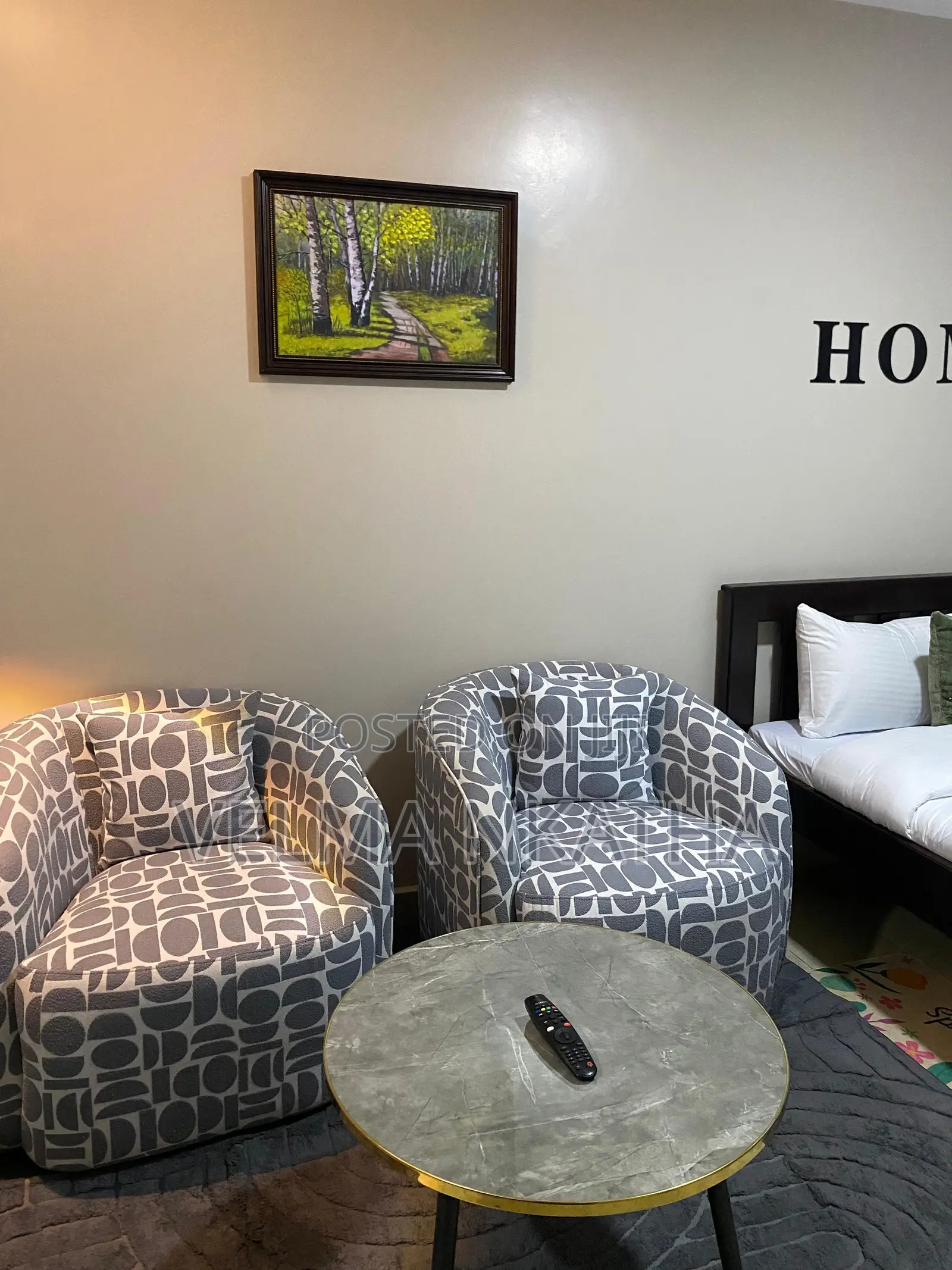 Furnished Studio Apartment in Ruaka for rent