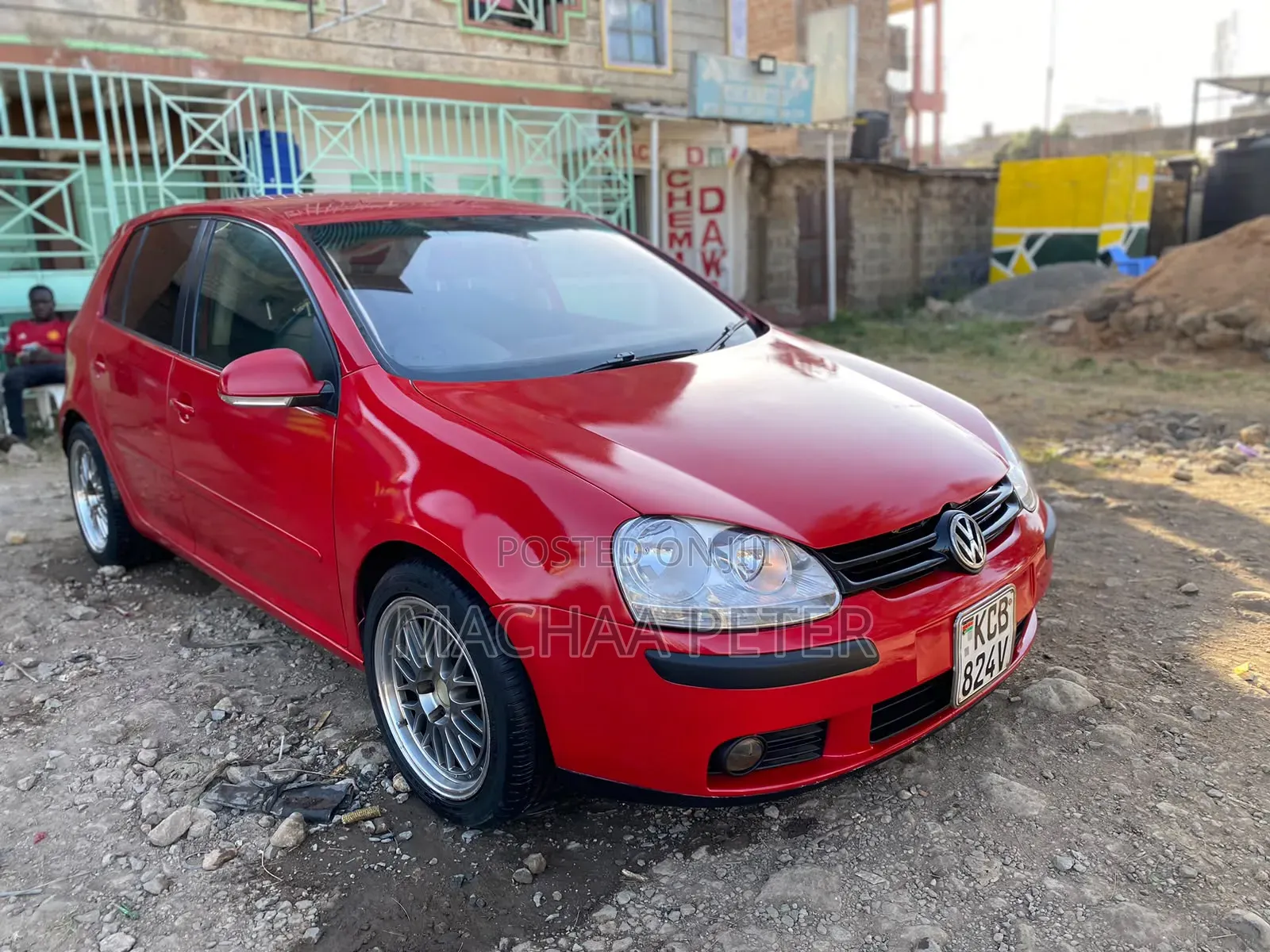 Volkswagen Golf 2008 Red