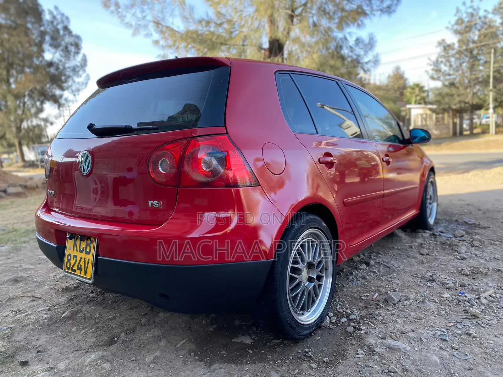 Volkswagen Golf 2008 Red