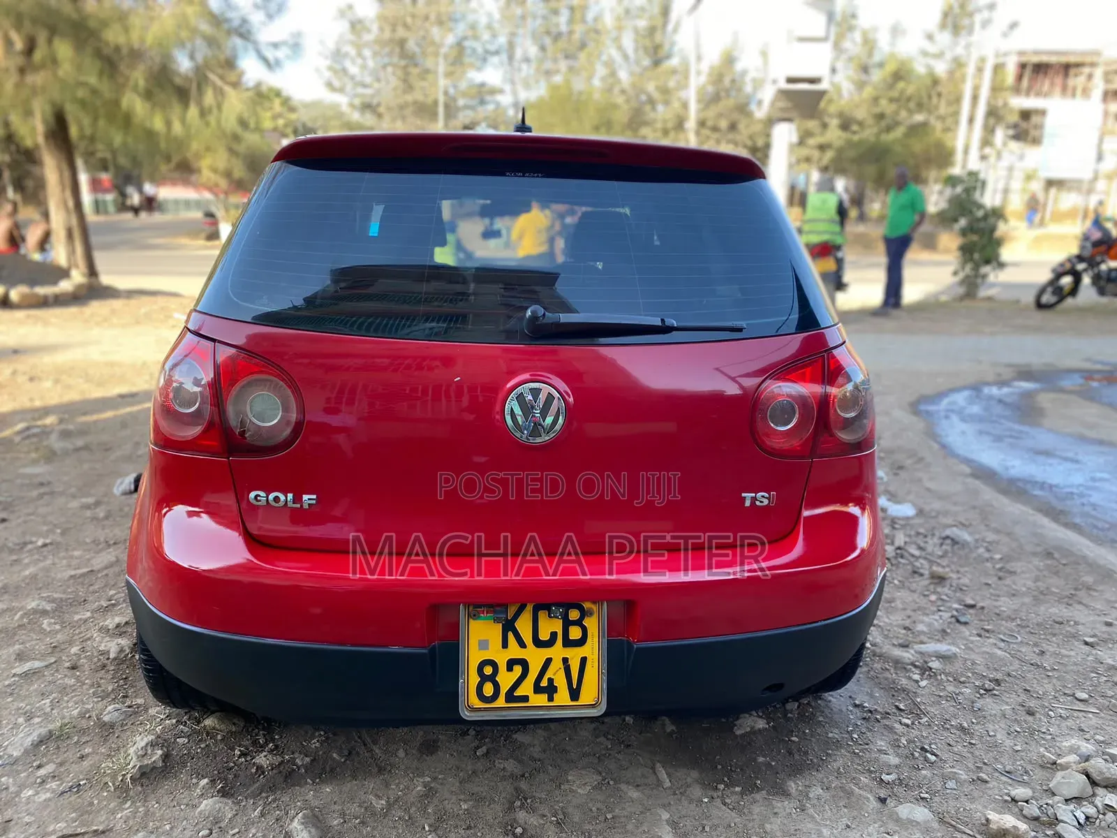 Volkswagen Golf 2008 Red