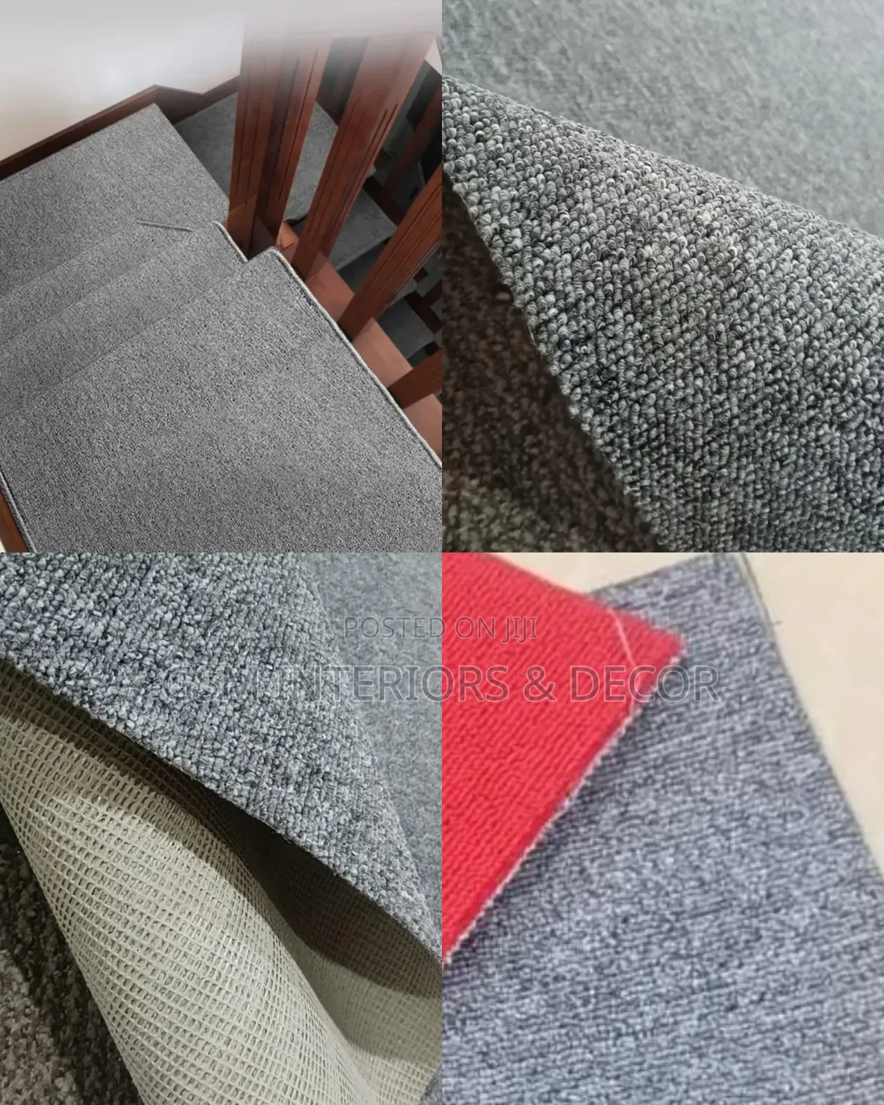Wall to.wall Carpets in Light Grey for Home and Living Rooms
