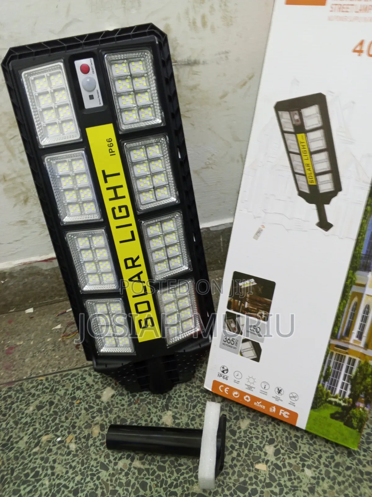 400W Solar Security Light – Automatic Outdoor Lighting