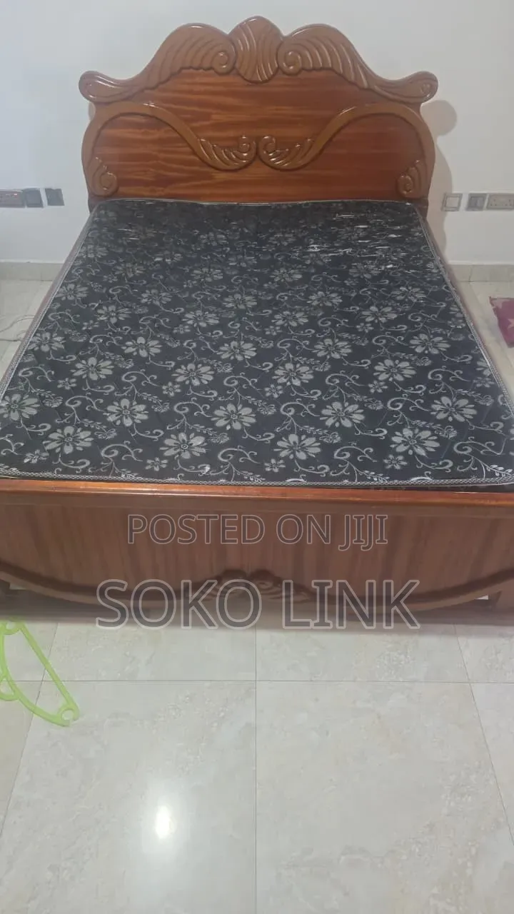5 by 6 Bed and Mattress