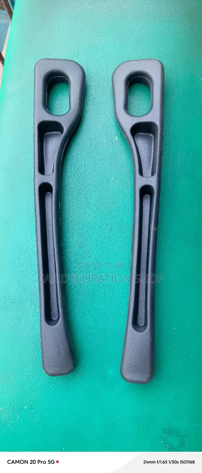 Black Molded Plastic Universal Seat Gap Filler Strips
