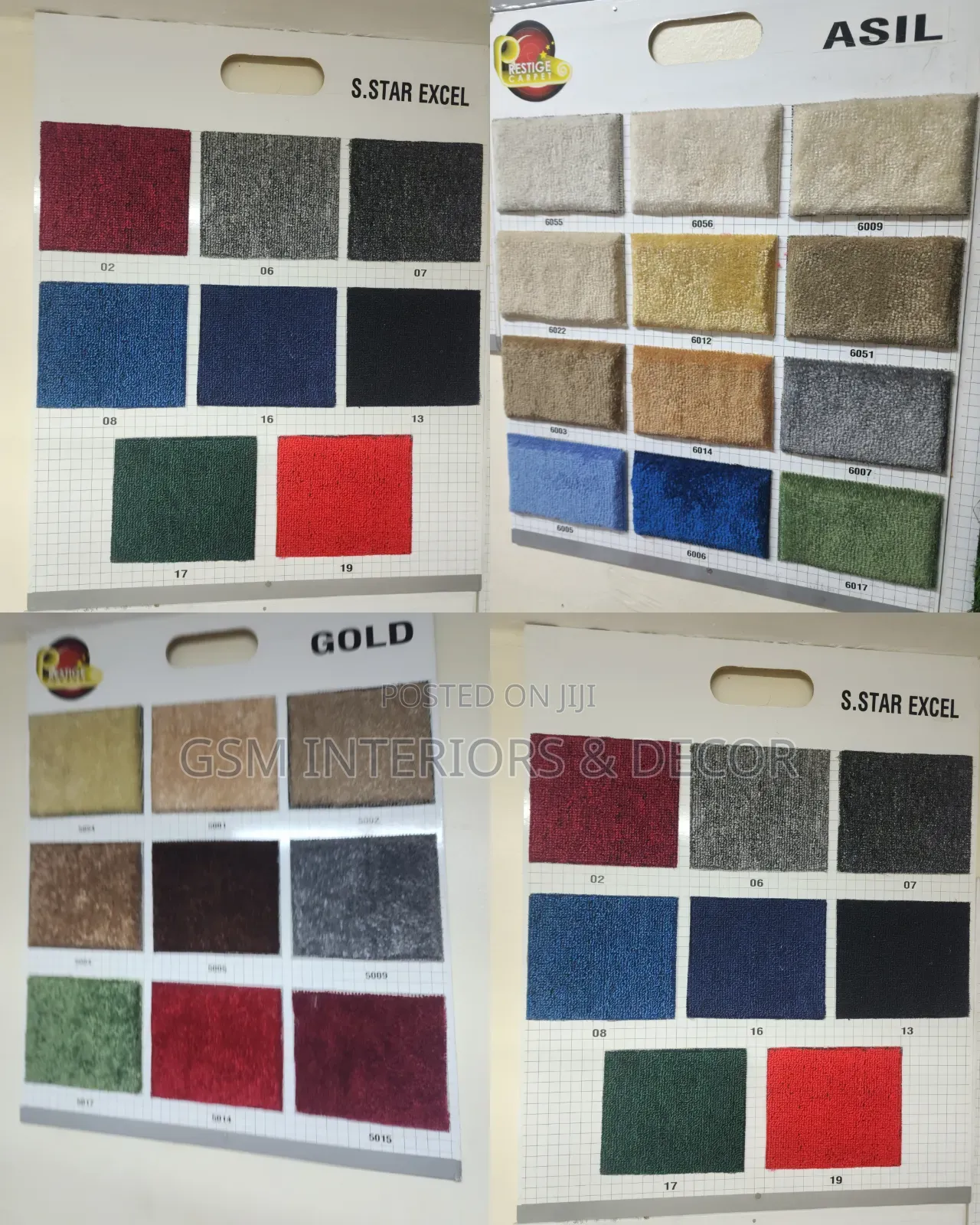 Wall to Wall Carpets Premuim Quality for Installation With Conta Glue